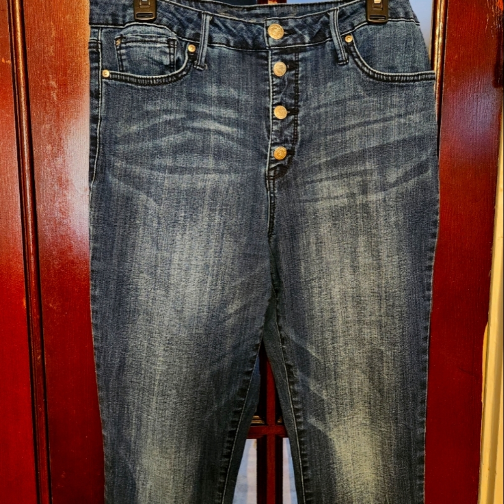 Skinny Blue Jeans